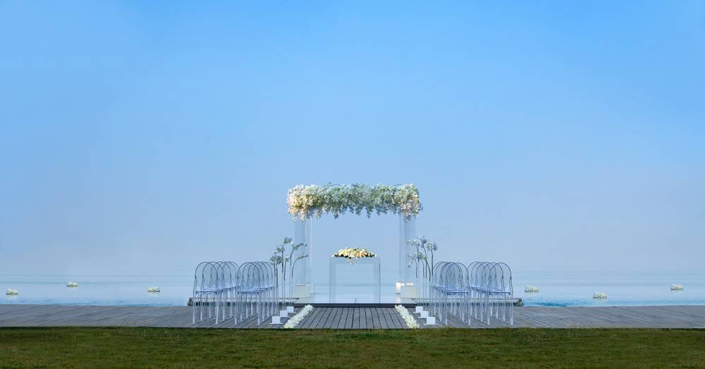 心心相印，一個屬於你和她專屬的阿麗拉水明漾海島婚禮