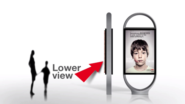 【影片】只有兒童才看得到的廣告內容！西班牙廣告創意拯救受暴兒！