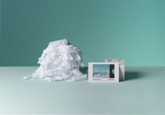 古代造紙術復興！MOO 將棉 T 印製為名片