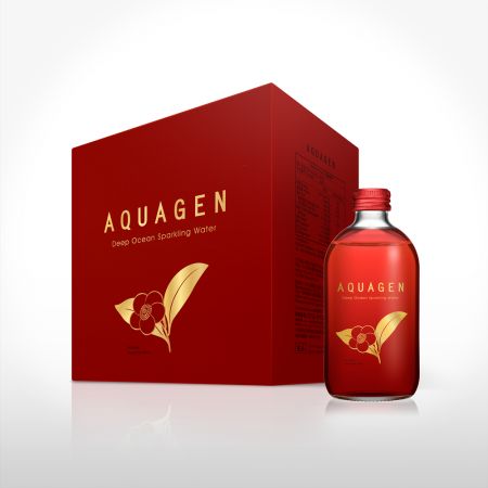 全球第一瓶無酒精山茶香檳！AQUAGEN海洋深層氣泡最新力作「斯里蘭卡山茶」