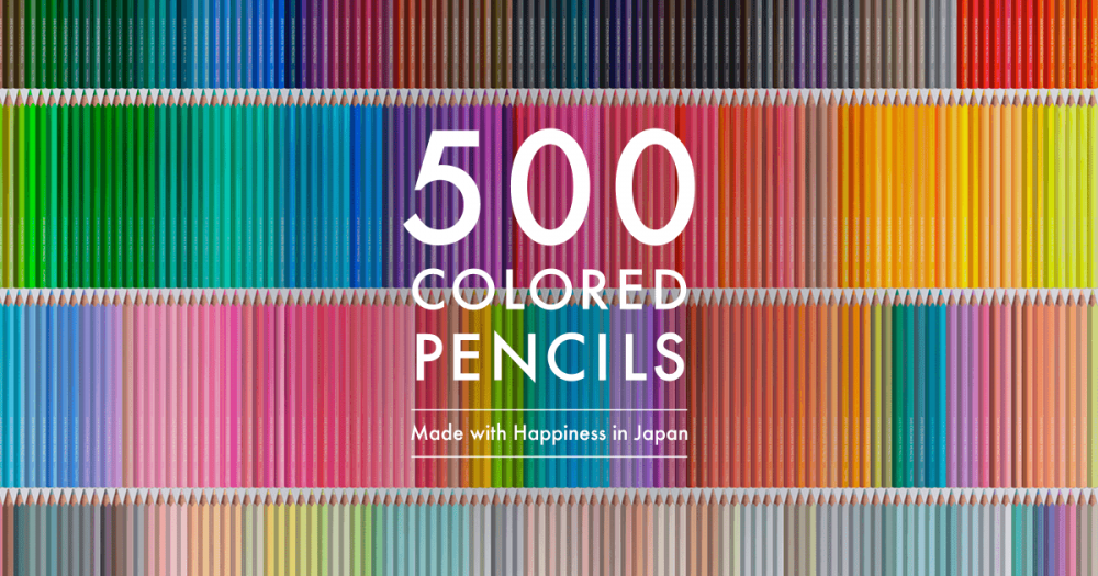 做出世界上最美的彩色鉛筆！日本Felissimo「500色鉛筆」創造完美顧客 