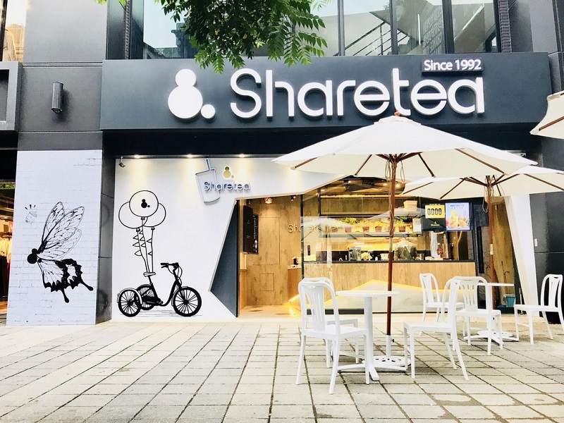 全新概念打卡強準備攻占IG版面!歇腳亭Sharetea概念二店前進西門町