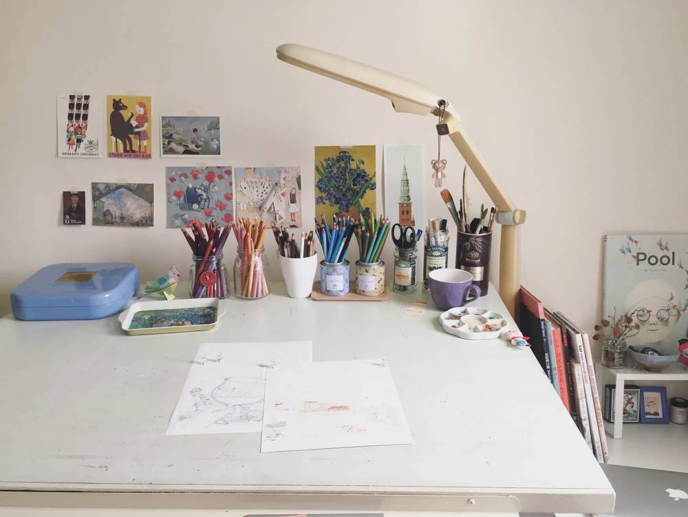 專訪／明明畫得清淡，卻是把故事說入心底！台灣插畫家Deer Jan用拍電影方式畫動人故事_07