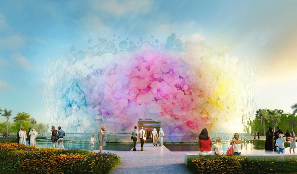 2020杜拜世博英國館遺珠之憾!Paul Cocksedge Studio超現實魔幻水彩藝術建築無緣實現 2020杜拜世博英國館遺珠之憾!Paul Cocksedge Studio超現實魔幻水彩藝術建築無緣實現
