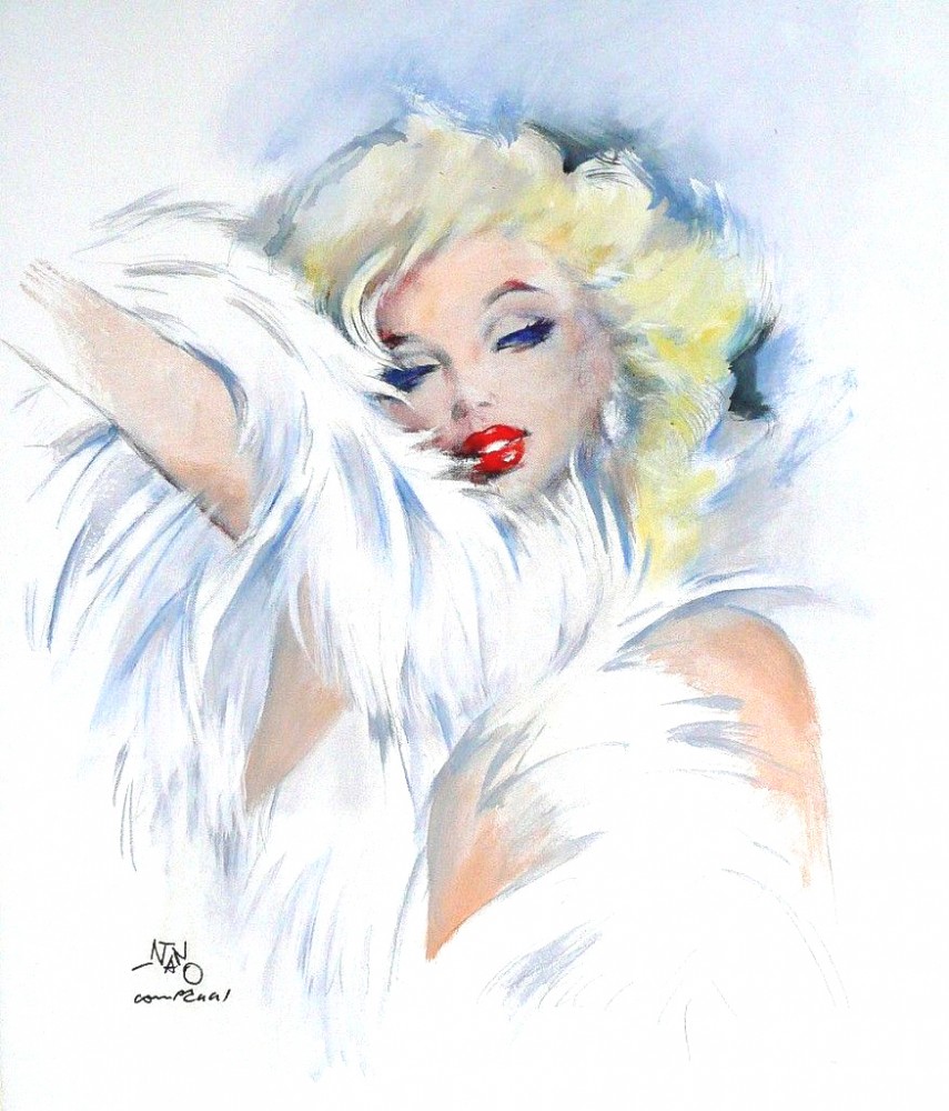 瑪麗蓮夢露插畫