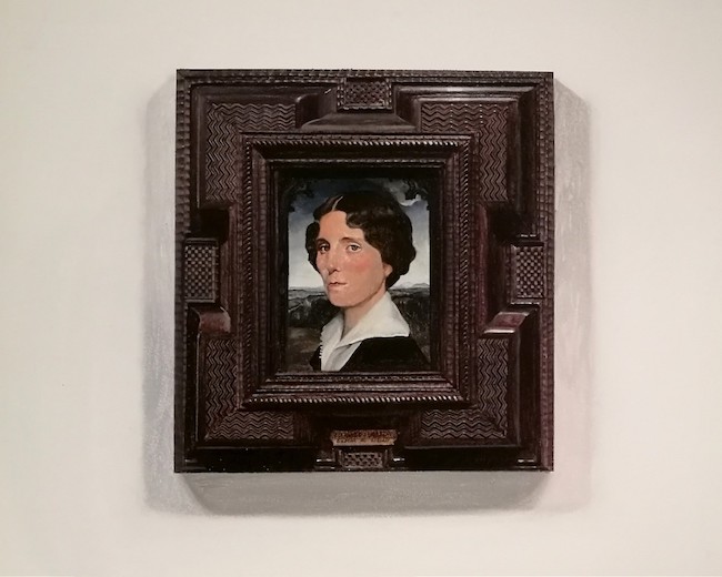 彷彿走錯空間的珍貴名畫再塗鴉