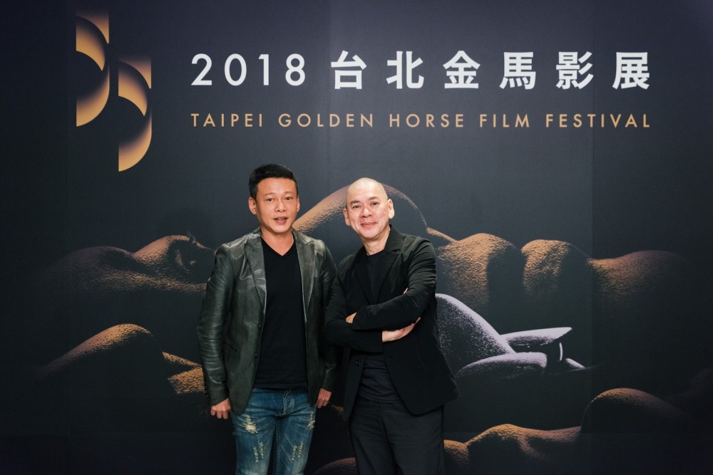 2018金馬影展閉幕片《你的臉》左起金馬影帝李康生、導演蔡明亮 2018金馬影展閉幕片《你的臉》左起金馬影帝李康生、導演蔡明亮
