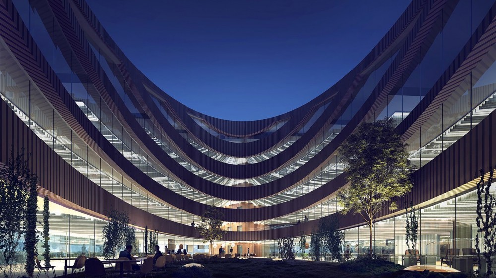 3000平方公尺太陽能板覆蓋！Snøhetta建築團隊操刀挪威辦公大樓 發電自用還能為周遭社區供電