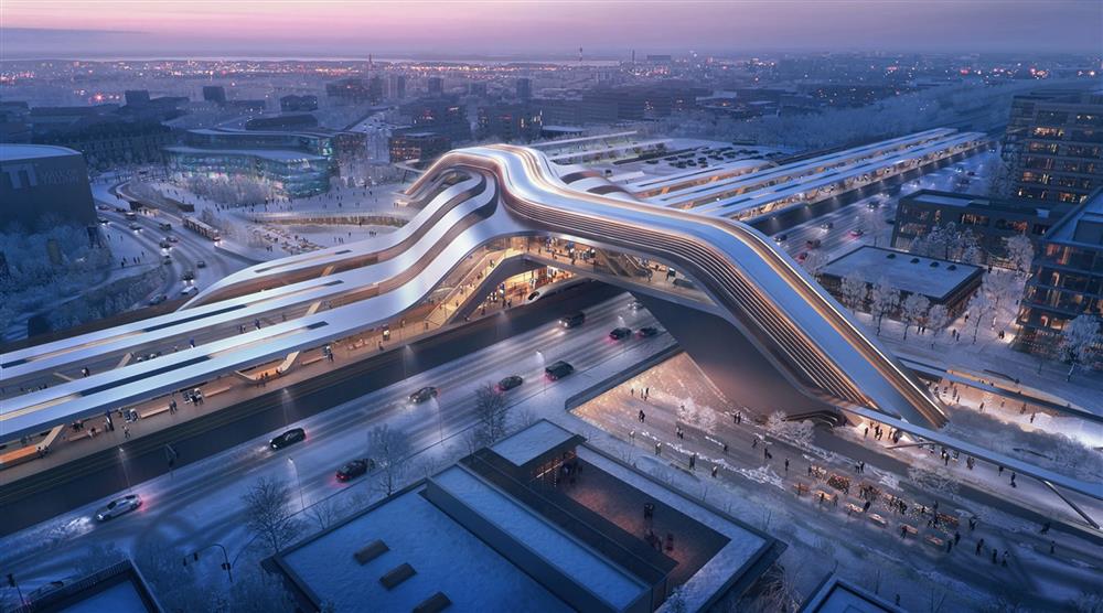 Zaha Hadid建築事務所打造波羅的海巨型轉運站Ülemiste_03