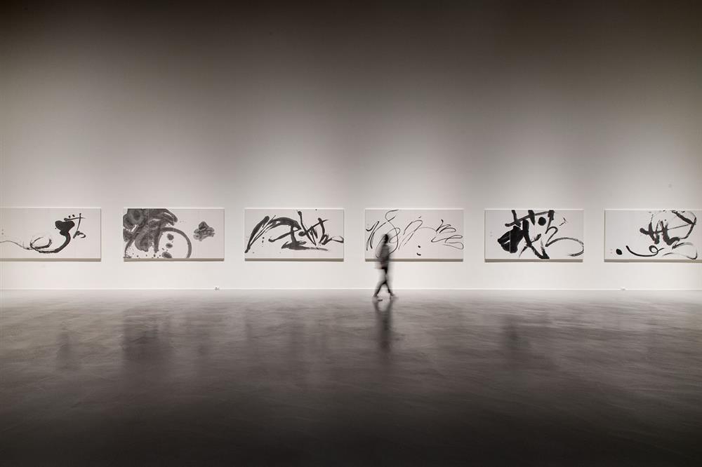 《董陽孜:行墨》展場©北美館TFAM 《董陽孜:行墨》展場©北美館TFAM
