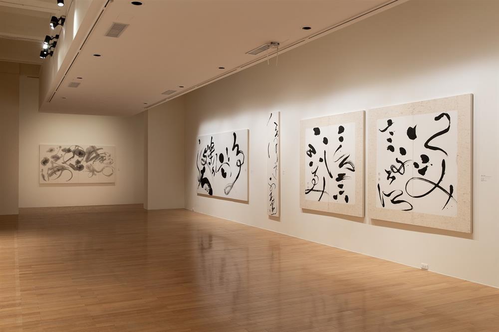 《董陽孜:行墨》展場©北美館TFAM 《董陽孜:行墨》展場©北美館TFAM