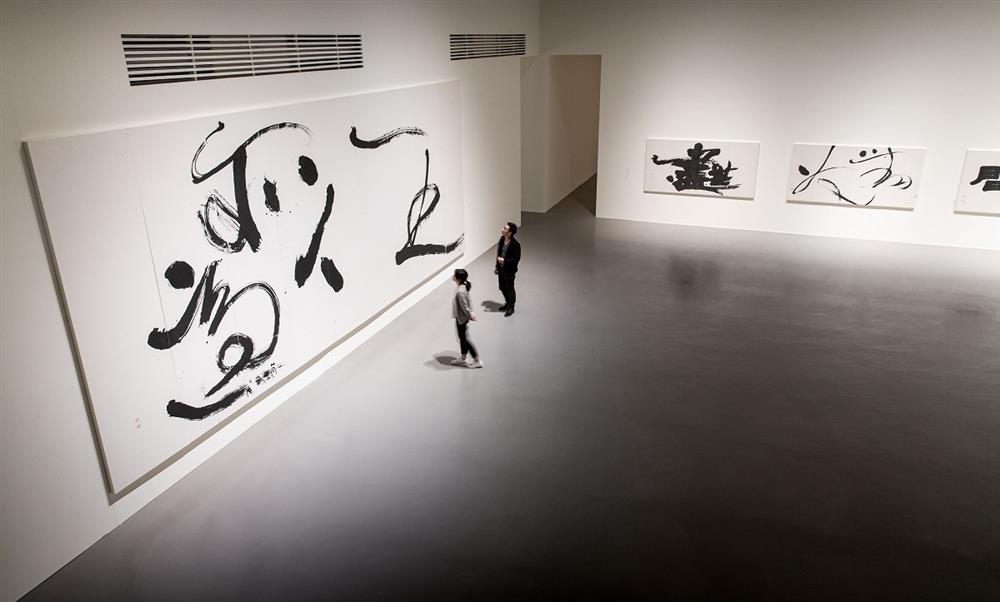 《董陽孜:行墨》展場©北美館TFAM 《董陽孜:行墨》展場©北美館TFAM