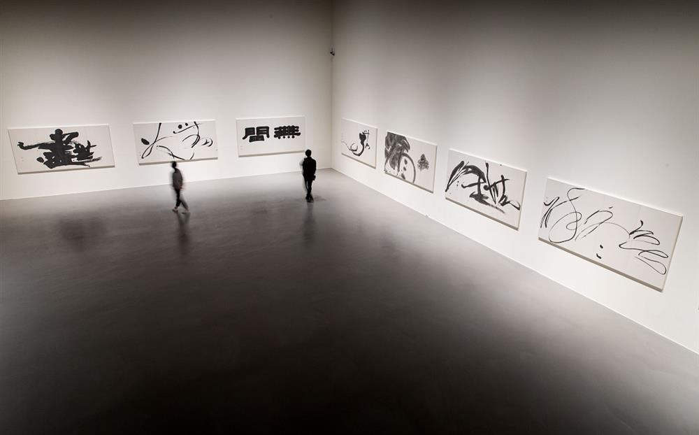 《董陽孜:行墨》展場©北美館TFAM 《董陽孜:行墨》展場©北美館TFAM