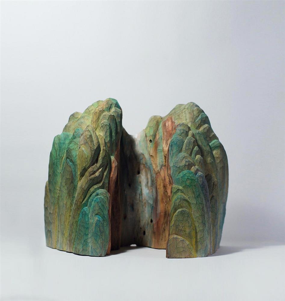 13_雲清藝術中心_謝衡_白水Spring 20x22x25cm 木 Wood 2019_ 300dpi