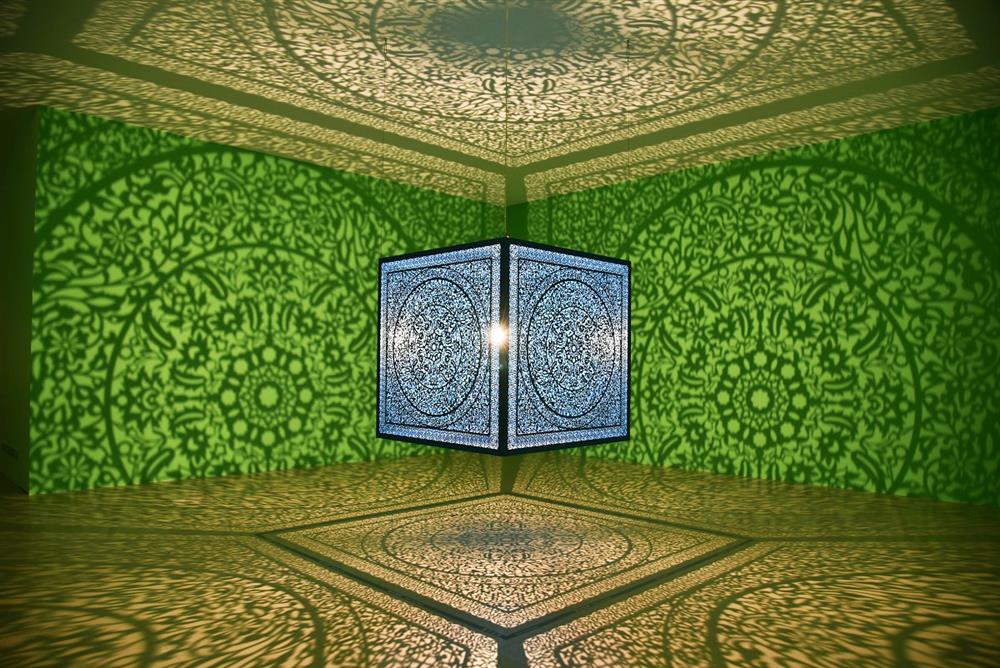 阿嘎作品《給自己的花－青綠色》牆面添綠意-1_1