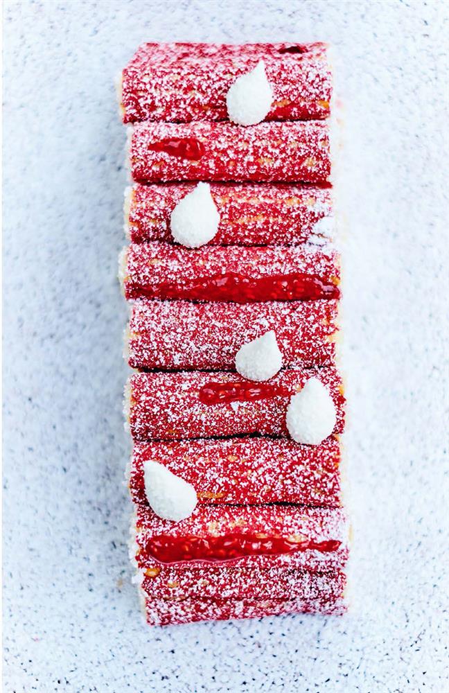 BÛCHES木柴蛋糕：覆盆子小木堆蛋糕