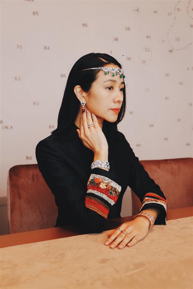 林嘉欣出席阿布達比JANNAH 頂級珠寶系列晚宴，搶先配戴全新Jannah頂級珠寶