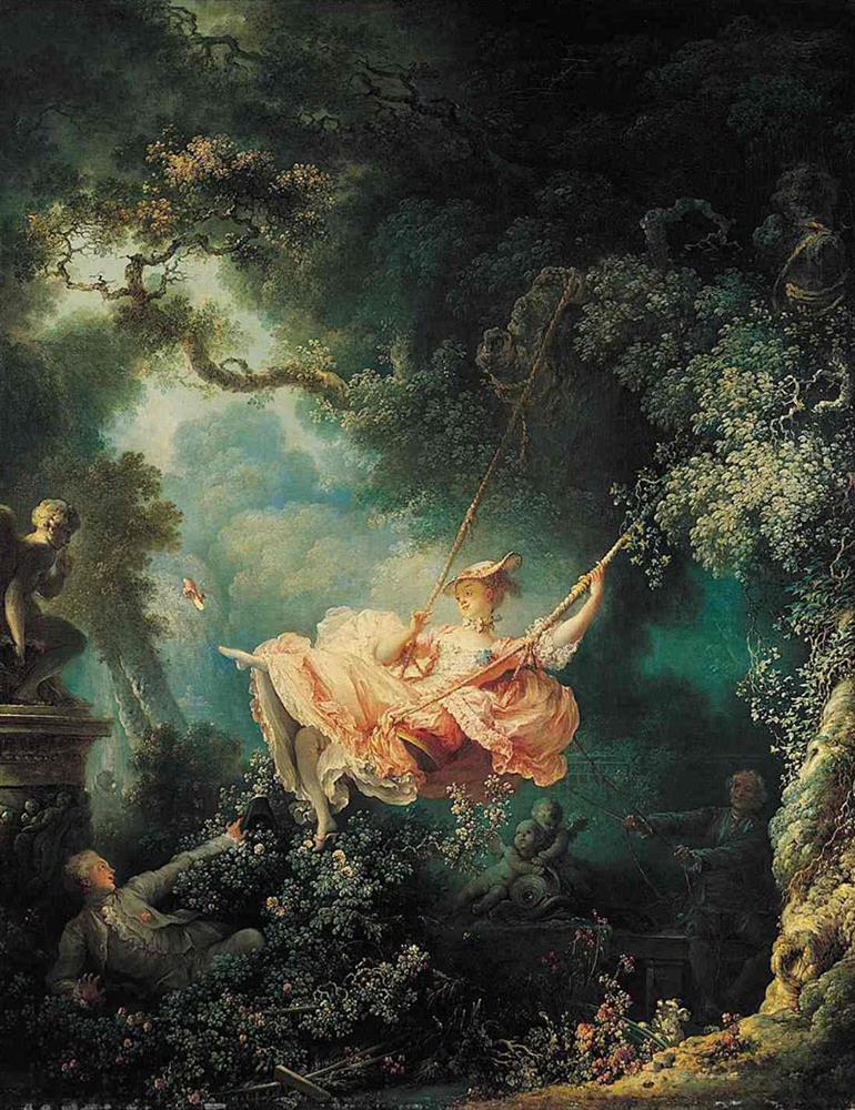 The Great Gatsby.The Swing by Fragonard.C The Great Gatsby.The Swing by Fragonard.C