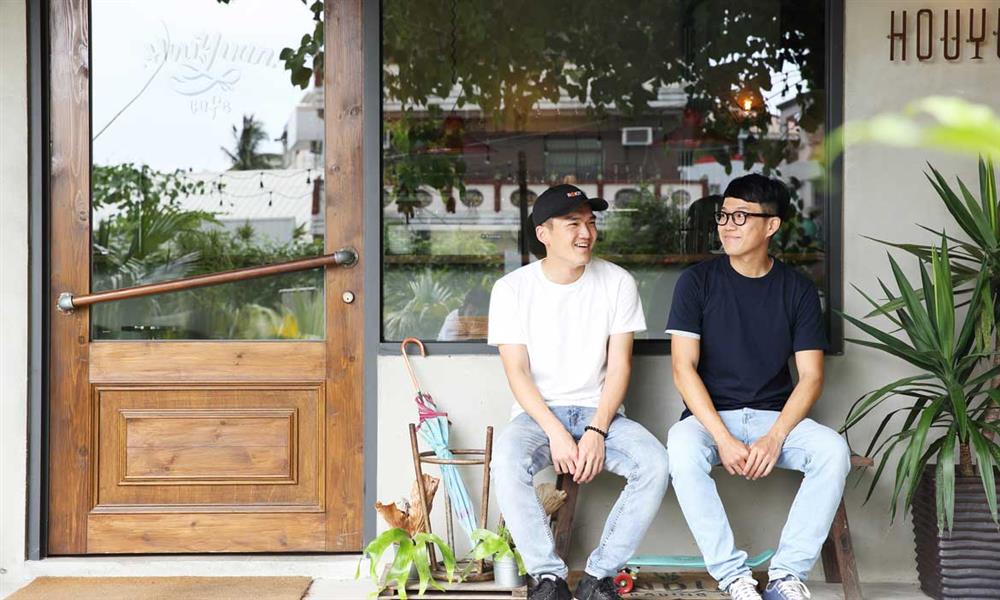 兄弟返鄉改造老屋，虎尾小鎮裡的美感「後院」，來這裡點一份安靜