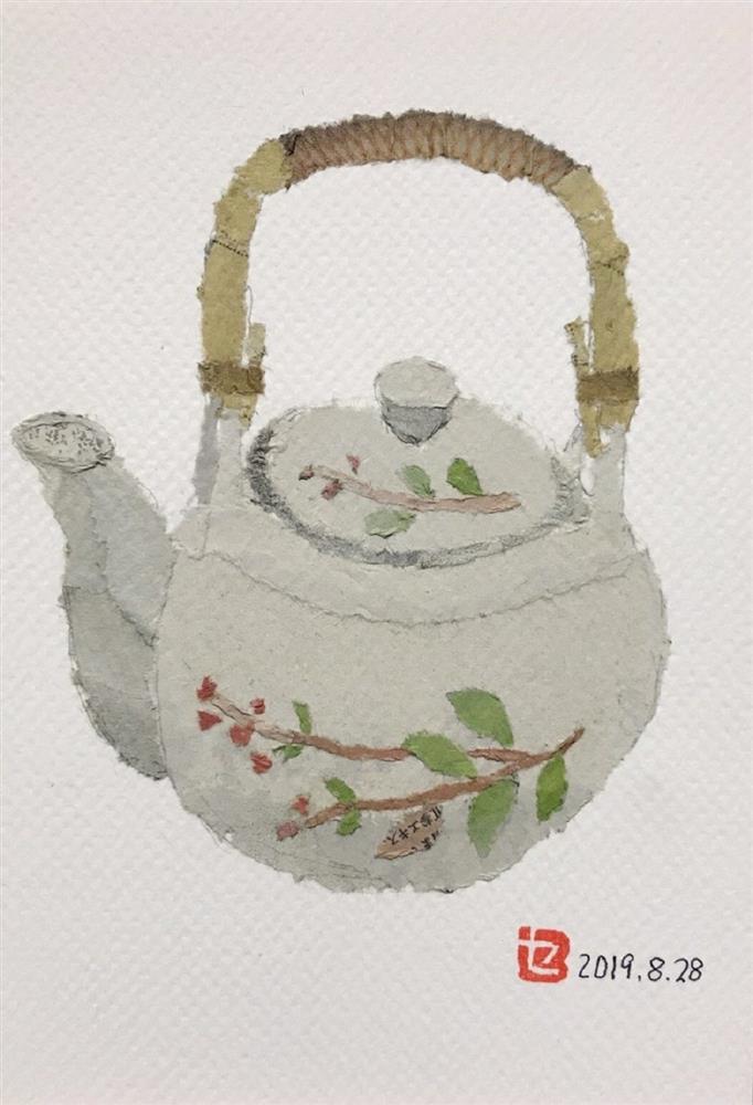 栩栩如生的報紙拼貼畫!90歲日本奶奶セツ撕紙拼貼創作 找到高齡人生的真我_07 栩栩如生的報紙拼貼畫!90歲日本奶奶セツ撕紙拼貼創作 找到高齡人生的真我_07