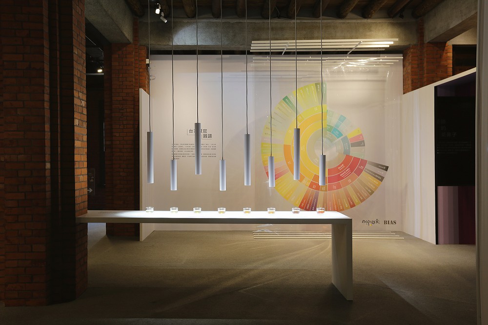 圖說：展覽現場首度發表充滿豐富滋味的台茶感官圖譜