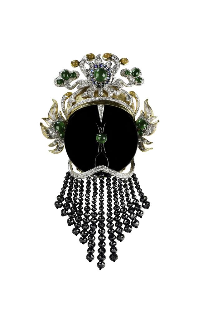 墨翠臉譜 NT$1,254,000-白