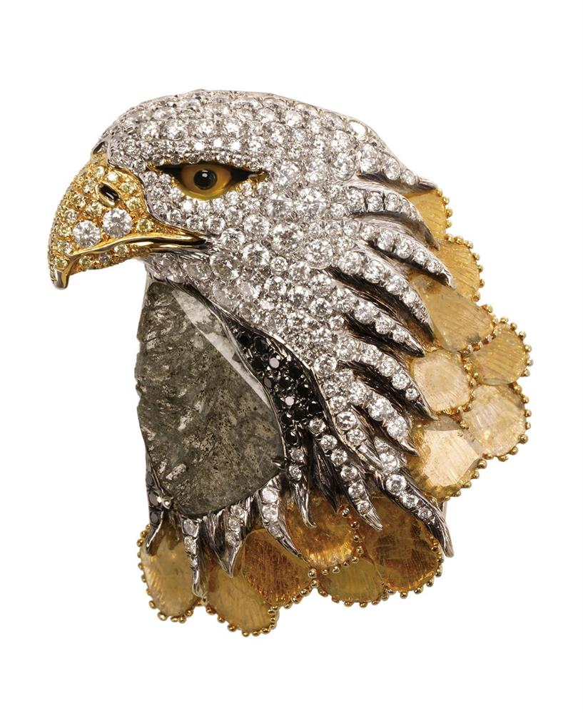 極致鑽片系列 鷹 NT$869,000-白