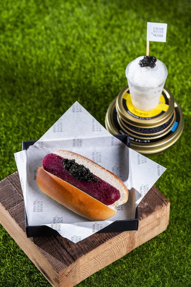 英皇御用CAVIAR HOUSE _ PRUNIER魚子醬x華人冰王蜷尾家 亞洲首間魚子醬甜點市集_美式魚子醬熱狗堡組合 NYC Hot Dog_$380_2