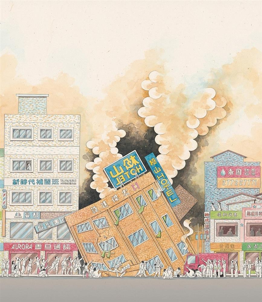 繪圖原稿綿延200公尺不間斷！《台北上河圖》