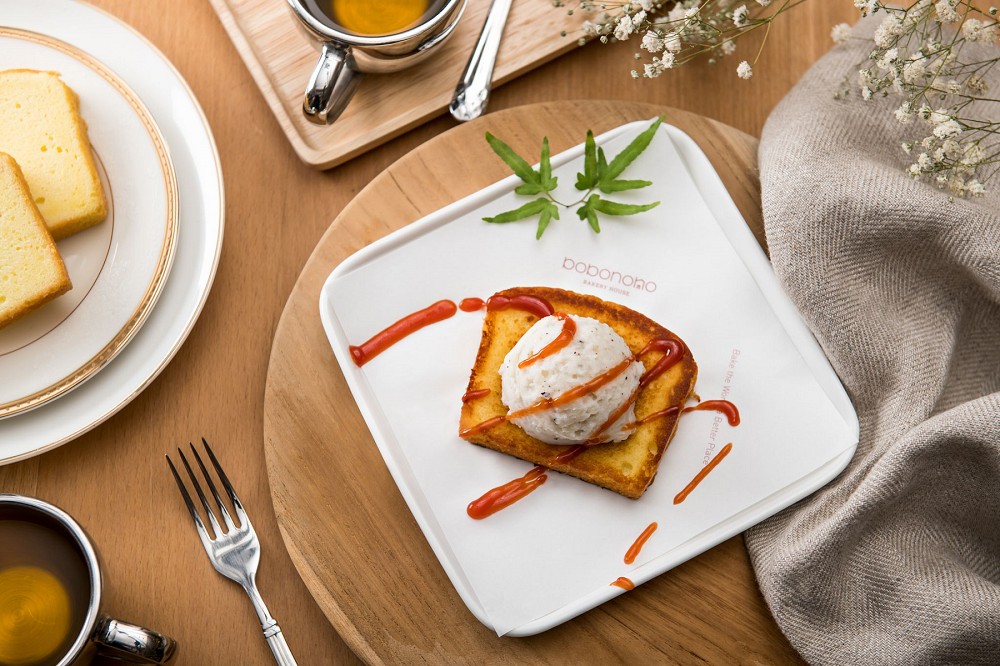 【創意吃法示意圖1】洋芋沙拉磅蛋糕