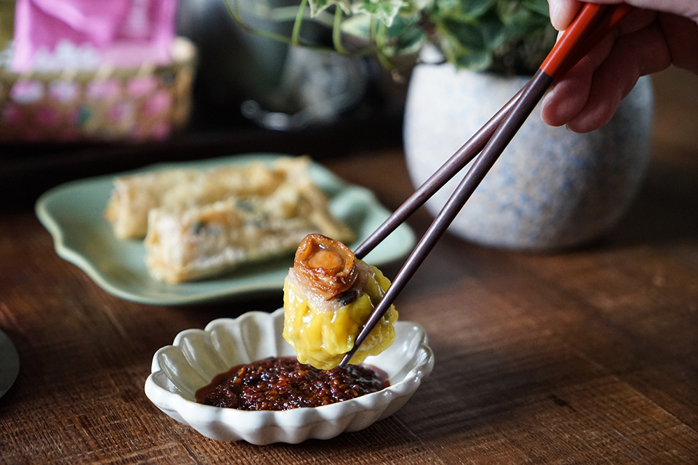 原只鮑魚燒賣 原只鮑魚燒賣