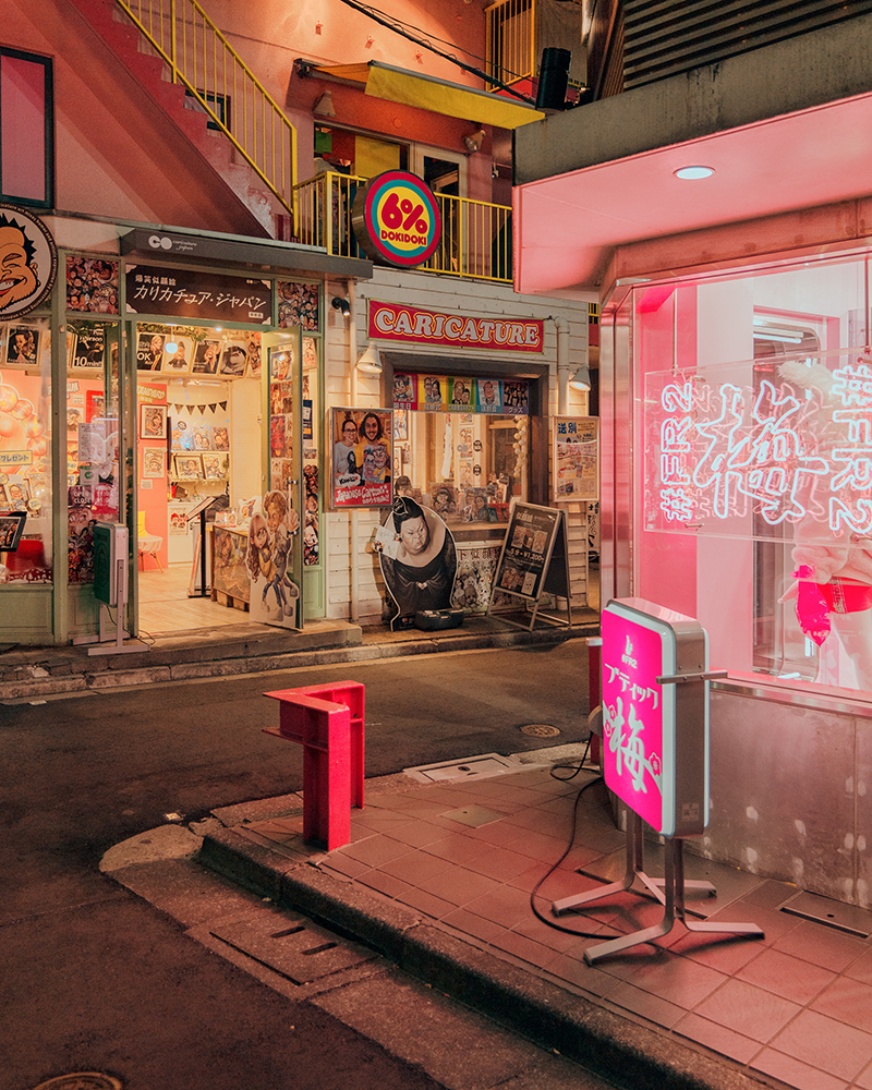 糖果色的東京！法國攝影師Ludwig Favre鏡頭下甜而不膩的東京城市風景_03