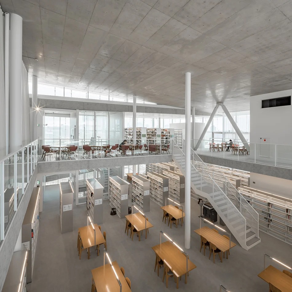 妹島和世親自監督日本女子大學圖書館4