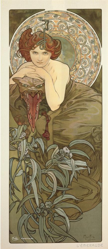 《寶石》系列〈祖母綠〉