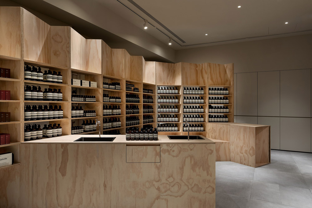 Aesop台北101期間限定店_店內二