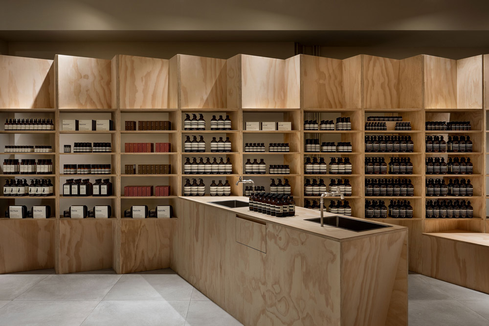 Aesop台北101期間限定店_店內