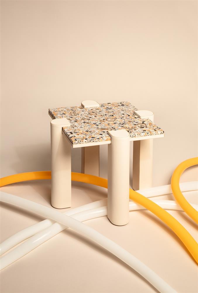 愛馬仕 petit h 台北站獨家商品-01.水磨石矮桌_NT$ 1,263,100 (依商品實際材質而定)