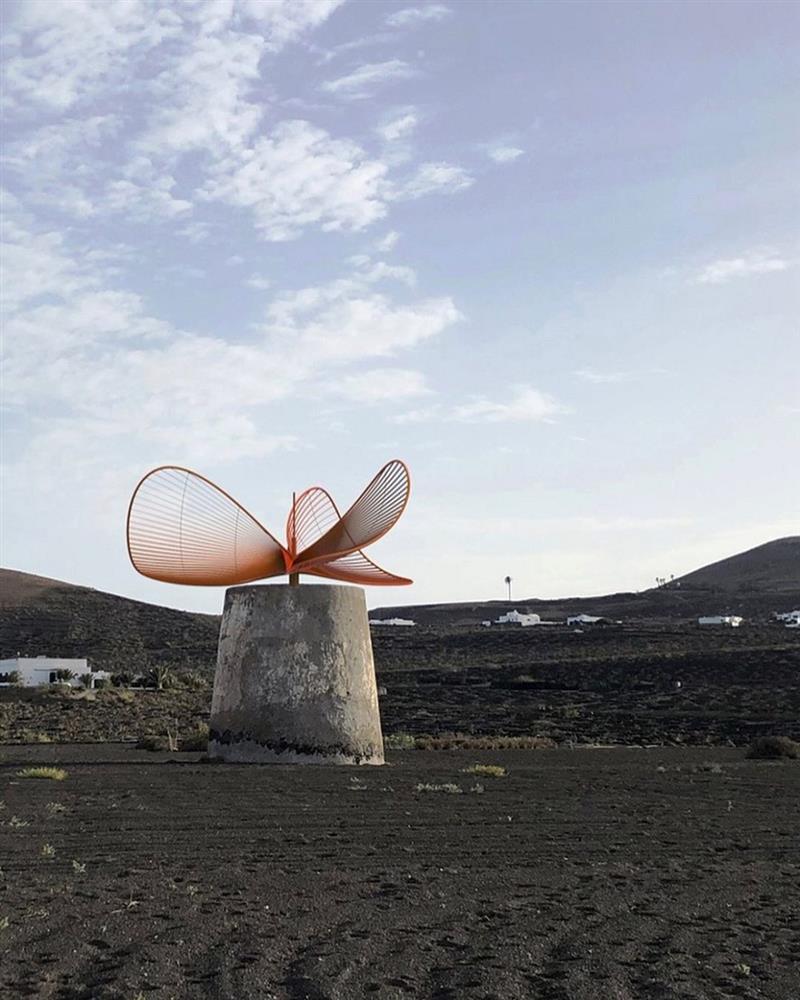 老舊風車新生！法國藝術家重新打造宛如蝴蝶翅膀優美迷人葉片7