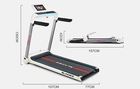 在家也能聽音樂運動【BLADEZ】U3+ ENT影音全智能跑步機下殺７折只要$16,111