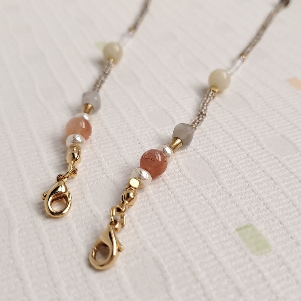 花開製作所 暈彩橘月光石NT$ 617起（85折，NT$ 725起）