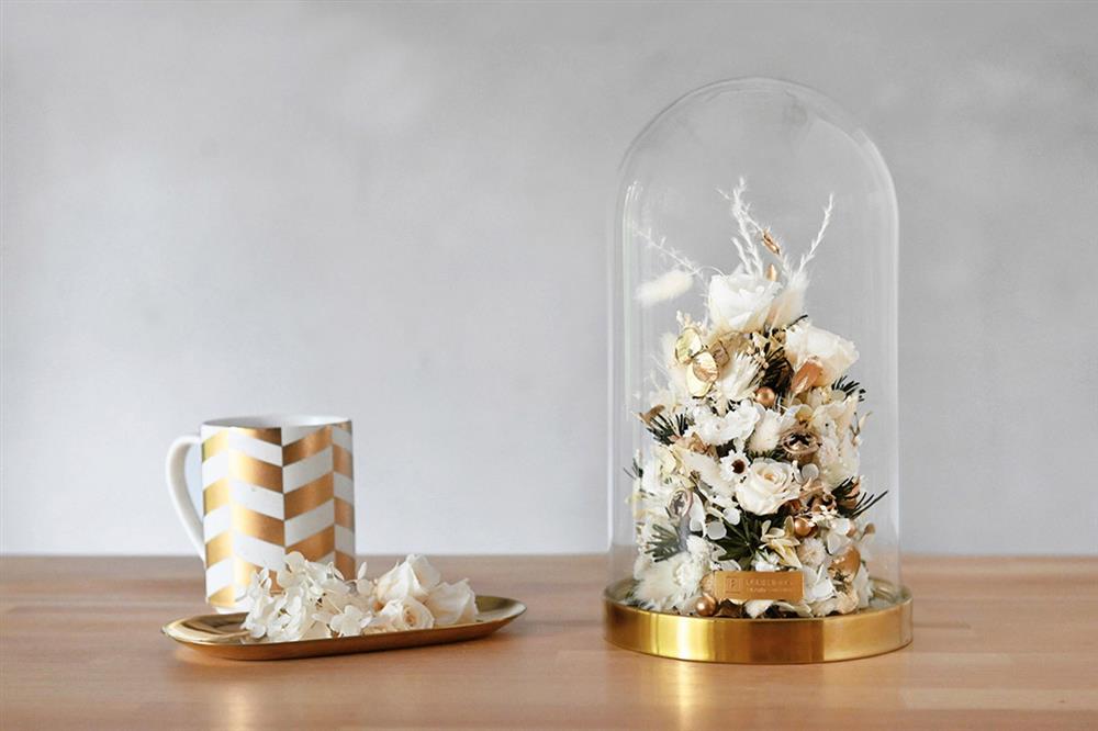 7.玻璃罩聖誕樹