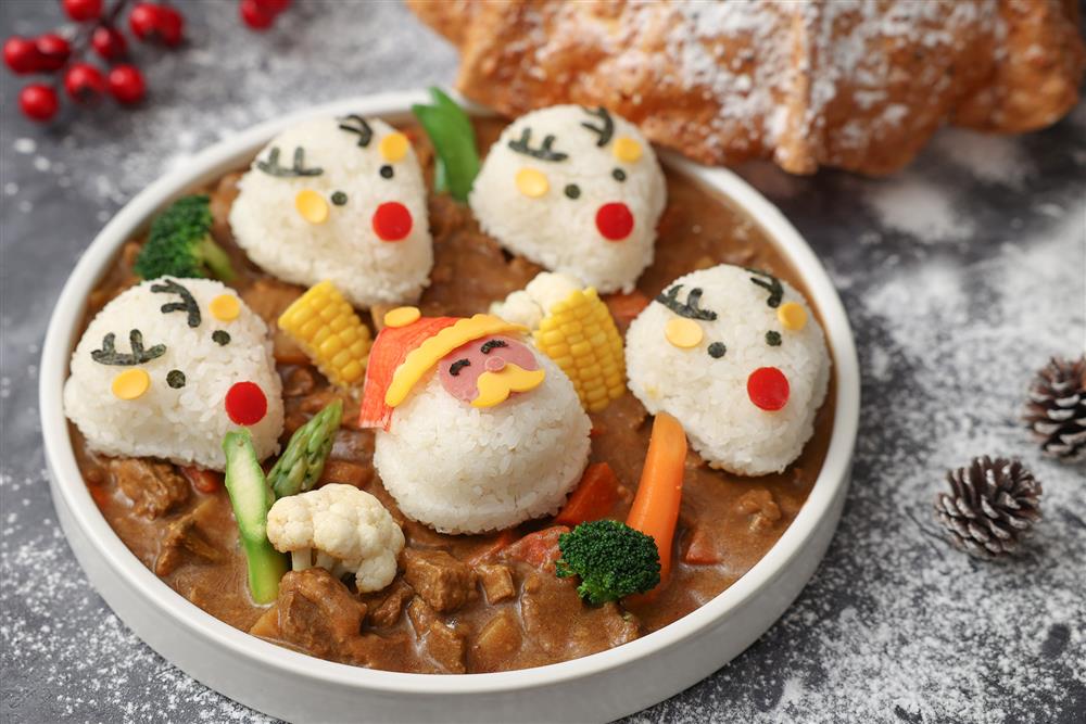 台北晶華_適合親子共享的「聖誕雪地牛肉咖哩」