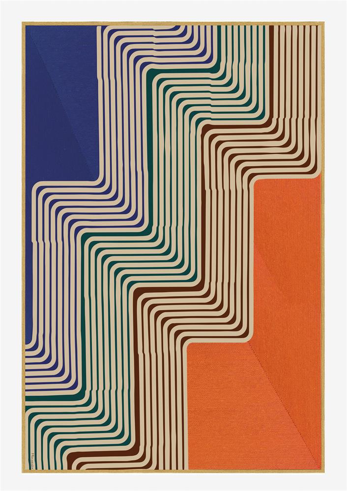 Cordélie 系列地毯_Tapis Cordélie photo Studio des fleurs®Hermes2020_09C