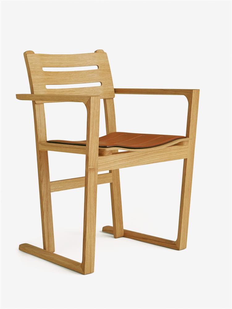 Équilibre d’Hermès 系列扶手椅_designer Jasper Morrison photo Studio des_fleurs®Hermes2020_03B