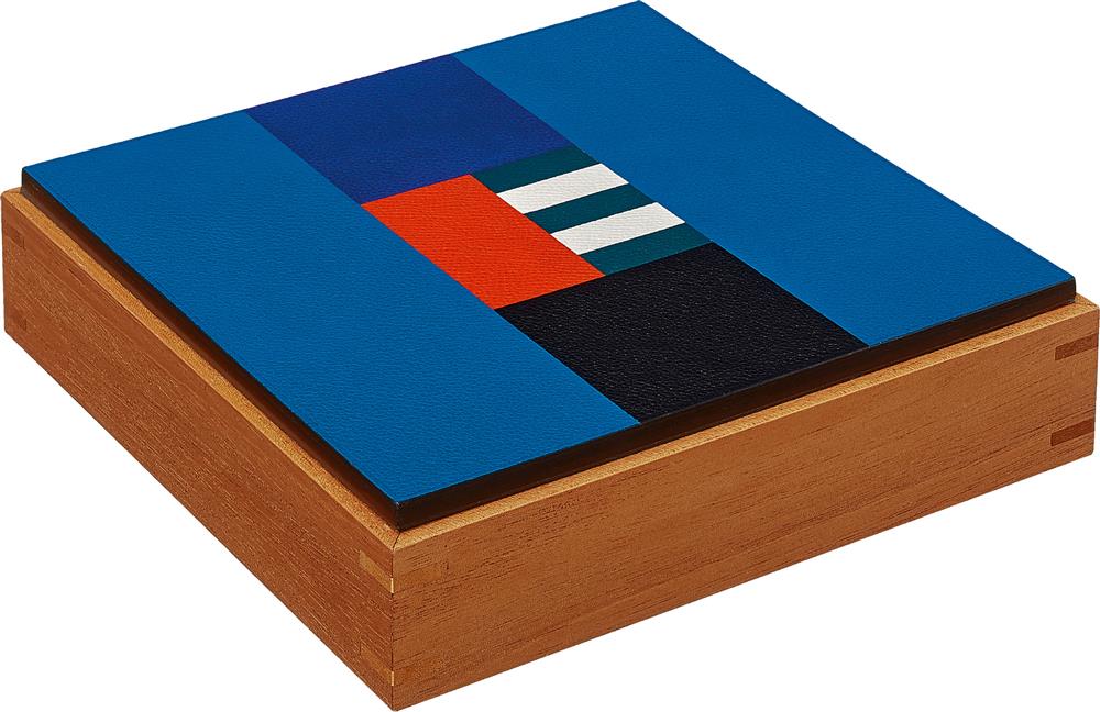 Théorème H Casaque 系列置物盒_Boîte Théorème H Casaque photo Studio des fleurs®Hermes2020_06C