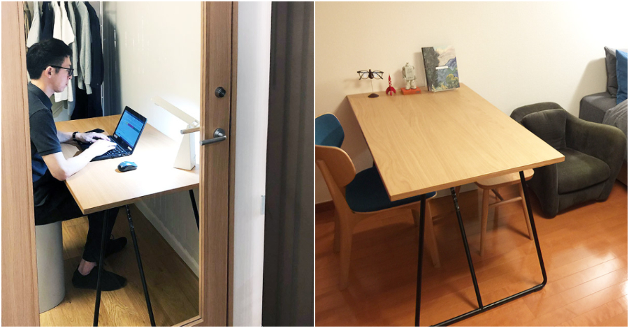MUJI無印良品4種「在家工作」家具應用提案！家也是辦公室的小宅設計巧思
