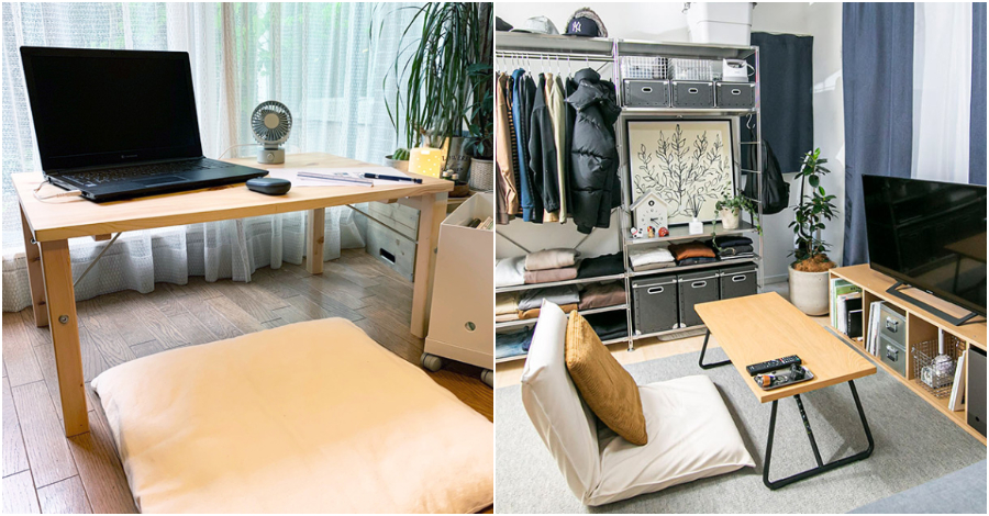 MUJI無印良品4種「在家工作」家具應用提案！家也是辦公室的小宅設計巧思