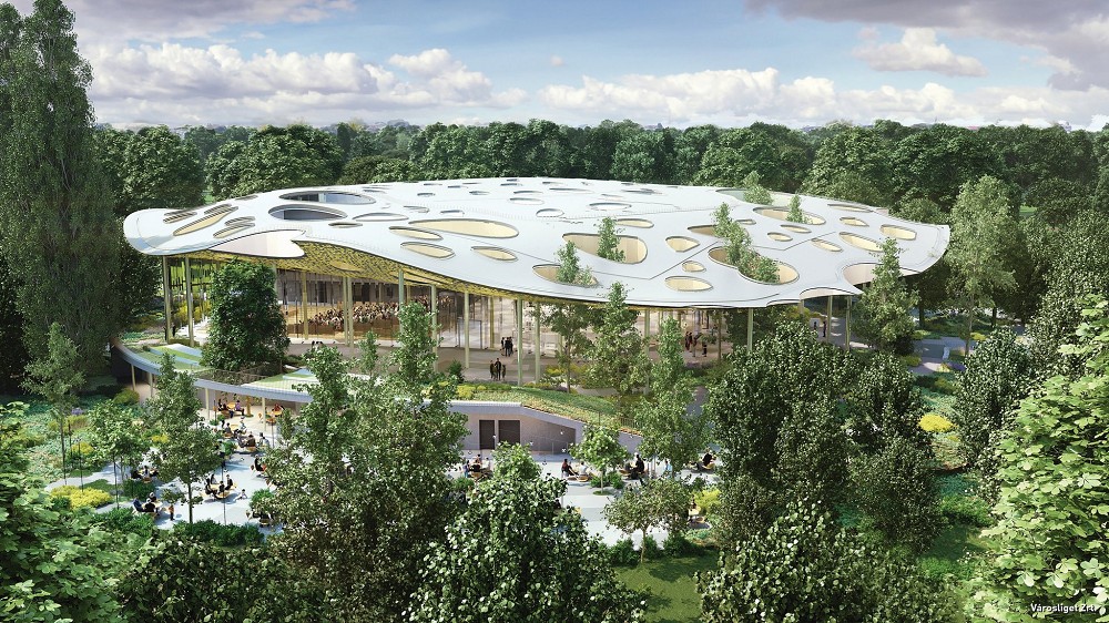 藤本壯介操刀匈牙利音樂之家