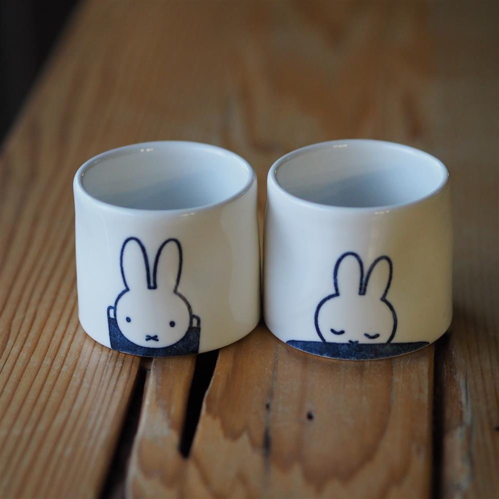 三星四季青花瓷 miffy和平星願茶酒對杯-150ml NT$ 1,680_1