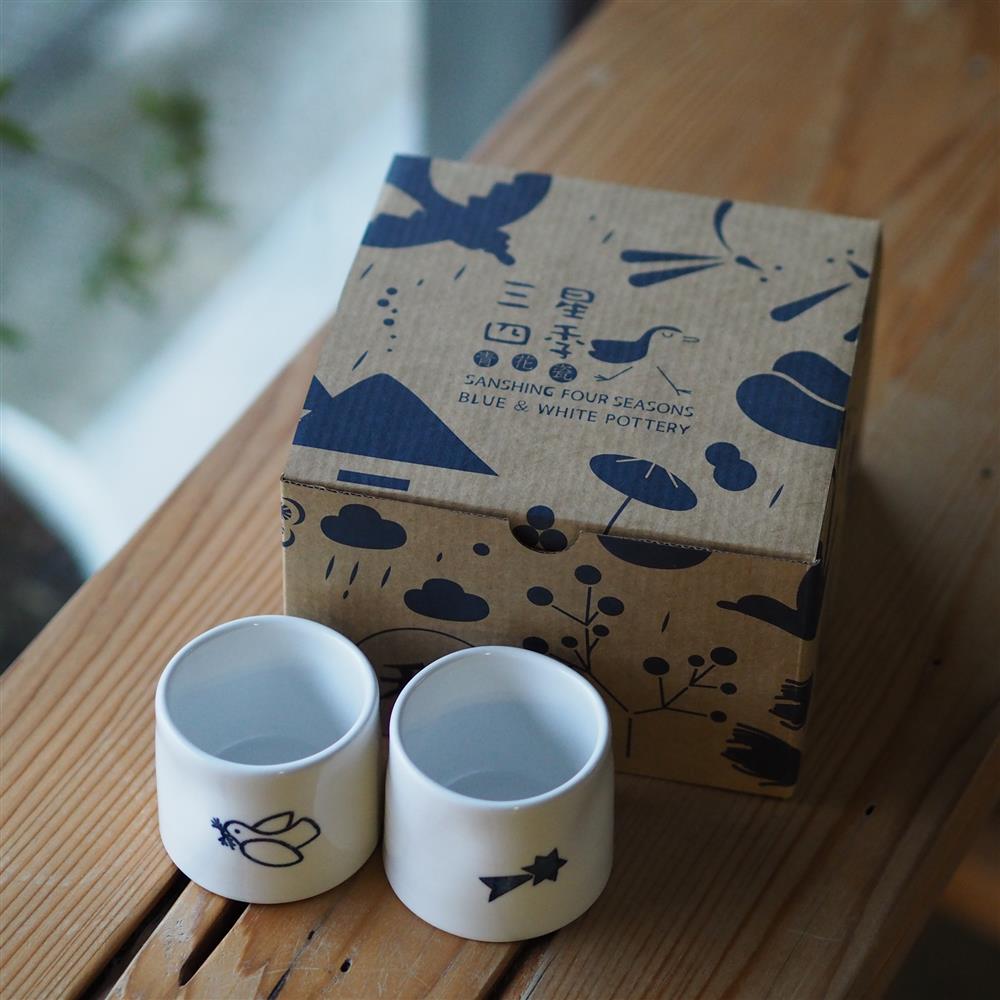 三星四季青花瓷 miffy和平星願茶酒對杯-150ml NT$ 1,680_2